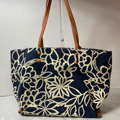 【中古品】【レディース】 COLE HAAN コールハーン トートバッグ/ショルダーバッグ 2点セット ネイビー/ブラウンレザー 188-260617-AA-02-ich 万代Net店
