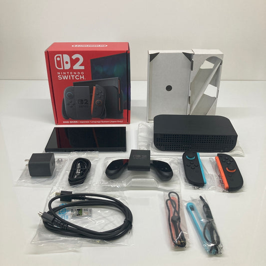 【中古美品】 任天堂 Nintendo Switch 2(日本語・国内専用) ニンテンドースイッチ2 ゲーム機本体 (ICH) 035-260819-AS-1-hon 万代Net店