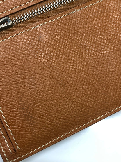 【中古品】【レディース】 HERMES エルメス べアンスフレ ヴォーエプソン ゴールド □L刻印 長財布 (ICH) 181-260823-AS-9-hon カラー：ゴールド 万代Net店