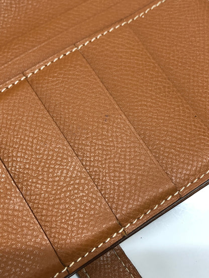 【中古品】【レディース】 HERMES エルメス べアンスフレ ヴォーエプソン ゴールド □L刻印 長財布 (ICH) 181-260823-AS-9-hon カラー：ゴールド 万代Net店