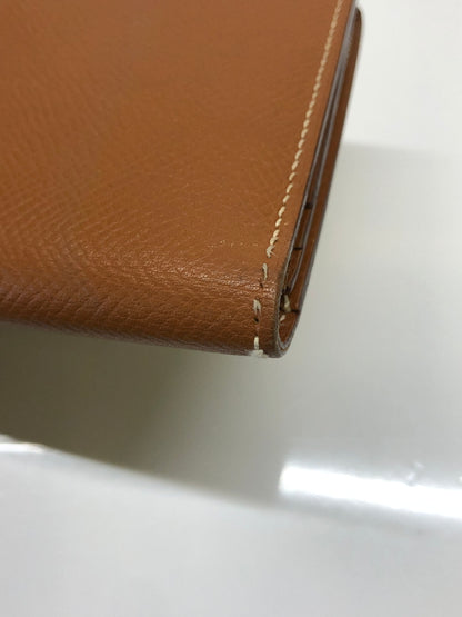【中古品】【レディース】 HERMES エルメス べアンスフレ ヴォーエプソン ゴールド □L刻印 長財布 (ICH) 181-260823-AS-9-hon カラー：ゴールド 万代Net店