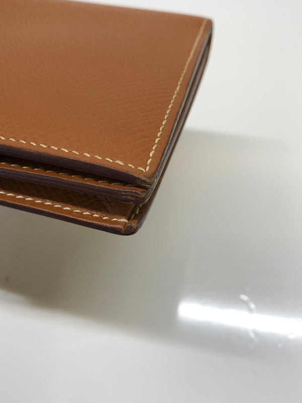 【中古品】【レディース】 HERMES エルメス べアンスフレ ヴォーエプソン ゴールド □L刻印 長財布 (ICH) 181-260823-AS-9-hon カラー：ゴールド 万代Net店
