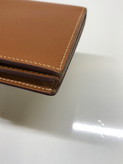 【中古品】【レディース】 HERMES エルメス べアンスフレ ヴォーエプソン ゴールド □L刻印 長財布 (ICH) 181-260823-AS-9-hon カラー：ゴールド 万代Net店