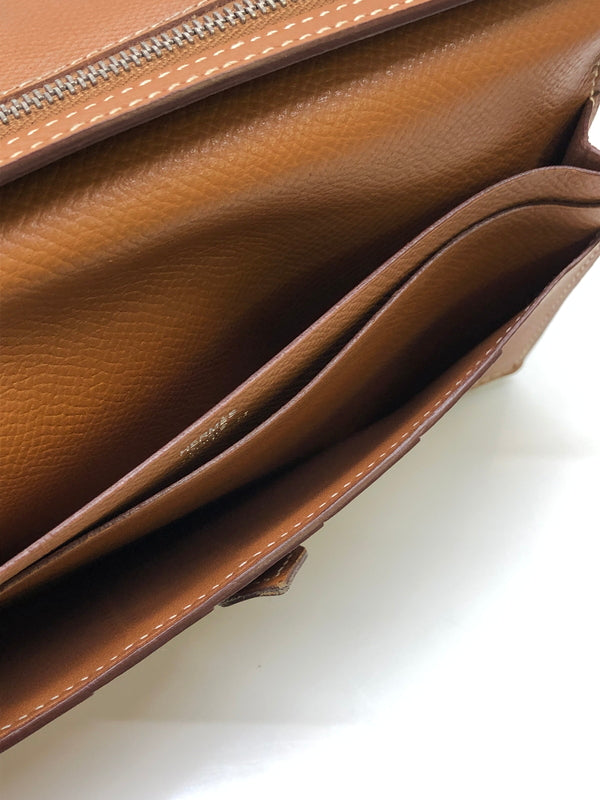 【中古品】【レディース】 HERMES エルメス べアンスフレ ヴォーエプソン ゴールド □L刻印 長財布 (ICH) 181-260823-AS-9-hon カラー：ゴールド 万代Net店