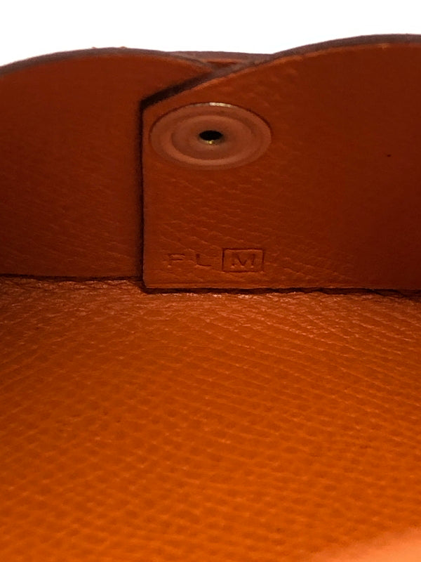 【中古品】【レディース】 HERMES エルメス カルヴィ カードケース ヴァーエプソン オレンジ □M刻印 小物 (ICH) 181-260823-AS-8-hon カラー：オレンジ 万代Net店