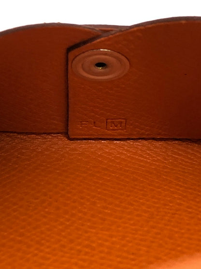 【中古品】【レディース】 HERMES エルメス カルヴィ カードケース ヴァーエプソン オレンジ □M刻印 小物 (ICH) 181-260823-AS-8-hon カラー：オレンジ 万代Net店