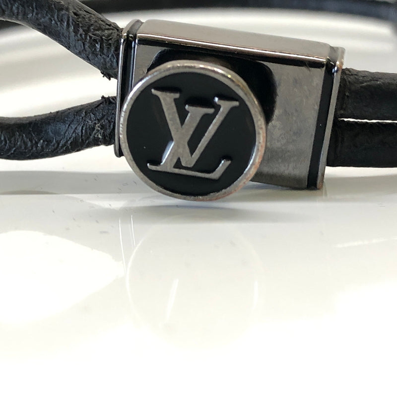 【中古品】【メンズ/レディース】 LOUIS VUITTON ルイヴィトン M6780E ブレスレット・ループ イット モノグラム・エクリプス アクセサリー (ICH) 179-260823-AS-2-hon カラー：ブラック 万代Net店