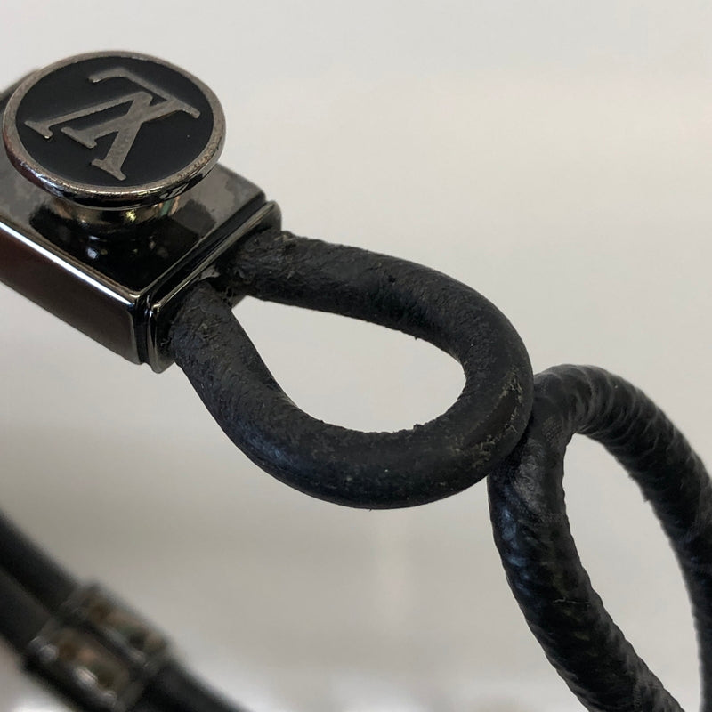 【中古品】【メンズ/レディース】 LOUIS VUITTON ルイヴィトン M6780E ブレスレット・ループ イット モノグラム・エクリプス アクセサリー (ICH) 179-260823-AS-2-hon カラー：ブラック 万代Net店