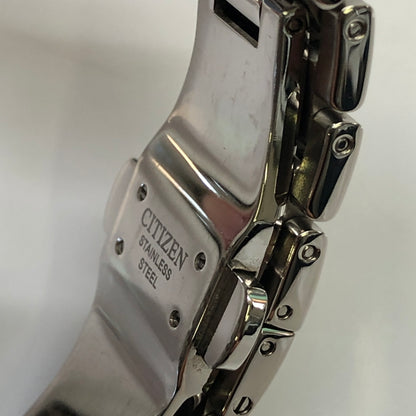 【中古美品】【メンズ】 CITIZEN シチズン エコドライブワン AR5000-50E 8826-T022812 ソーラー腕時計 黒文字盤 (ICH) 197-260823-AS-1-hon カラー：シルバー 万代Net店