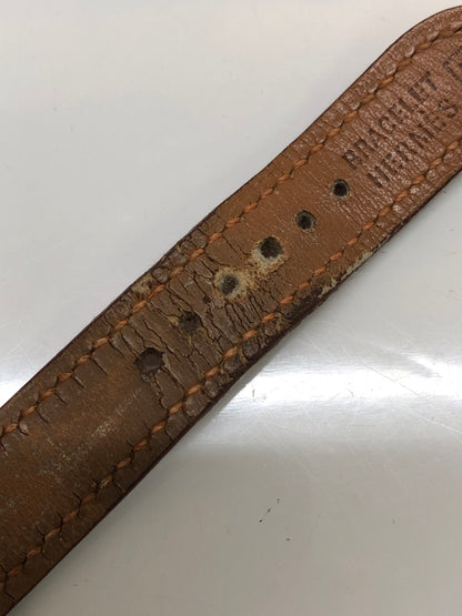【現状渡し品】【レディース】 HERMES エルメス 腕時計 Hウォッチ 銀座オープン記念 HH1.210 ホワイト文字盤 (ICH) 183-260823-AS-4-hon カラー：シルバー/ブラウン 万代Net店