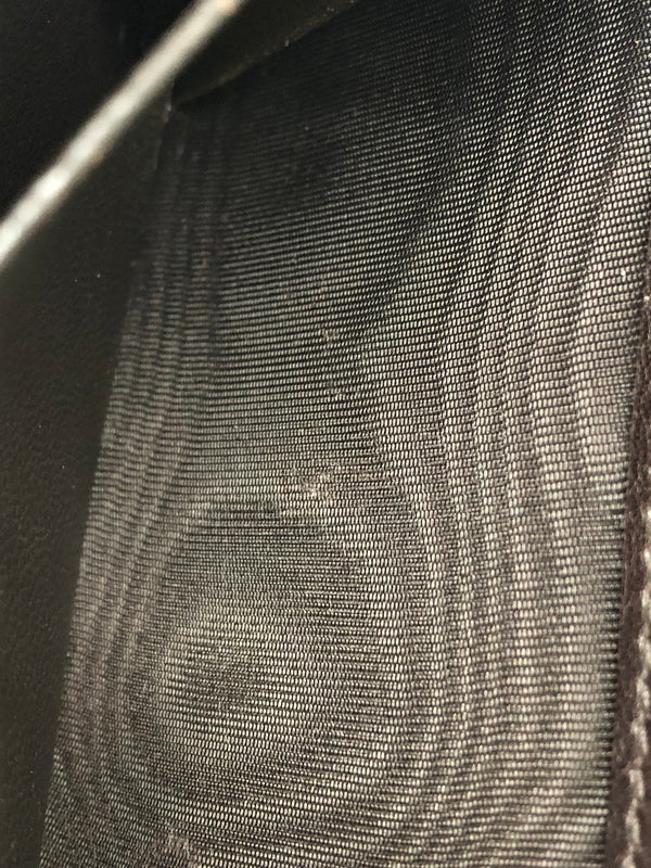 【現状渡し品】【レディース】 GUCCI グッチ 二つ折り長財布 グッチシマ 233024-2149 ブラウン レザー チャーム付き (ICH) 181-260823-AS-10-hon カラー：ブラウン 万代Net店