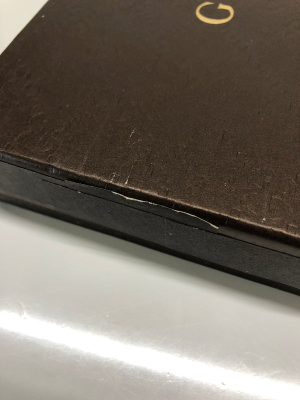 【現状渡し品】【レディース】 GUCCI グッチ 二つ折り長財布 グッチシマ 233024-2149 ブラウン レザー チャーム付き (ICH) 181-260823-AS-10-hon カラー：ブラウン 万代Net店