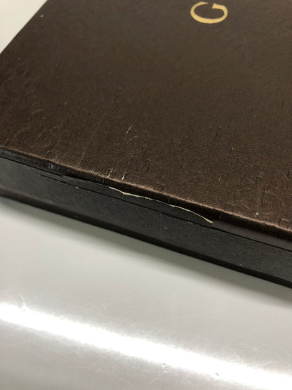 【現状渡し品】【レディース】 GUCCI グッチ 二つ折り長財布 グッチシマ 233024-2149 ブラウン レザー チャーム付き (ICH) 181-260823-AS-10-hon カラー：ブラウン 万代Net店