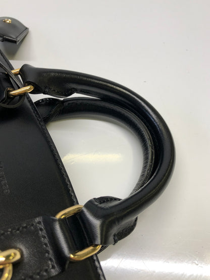 【中古品】【レディース】 Samantha Thavasa サマンサタバサ サマンサ スプリットミア ハンドバッグ カバン (ICH) 188-260906-AS-14-hon カラー：ブラック 万代Net店