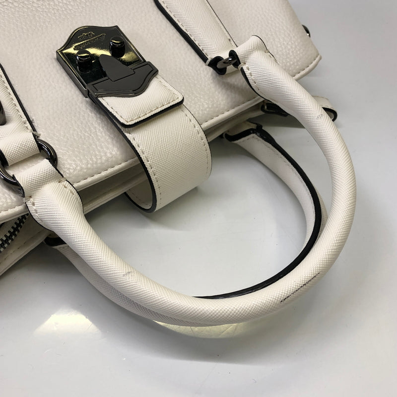 【現状渡し品】【レディース】 SAMANTHAVEGA サマンサベガ 2WAY ハンドバッグ カバン (ICH) 188-260906-AS-13-hon カラー：ホワイト 万代Net店
