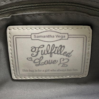 【現状渡し品】【レディース】 SAMANTHAVEGA サマンサベガ 2WAY ハンドバッグ カバン (ICH) 188-260906-AS-13-hon カラー：ホワイト 万代Net店