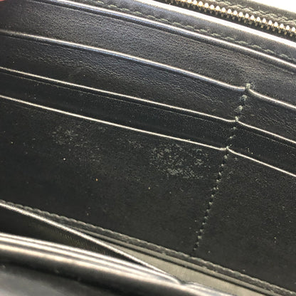【現状渡し品】【レディース】 GUCCI グッチ 282431・2067 グッチシマ インターロッキング 長財布 ロングウォレット レザー (ICH) 181-260906-AS-1-hon カラー：ブラック 万代Net店