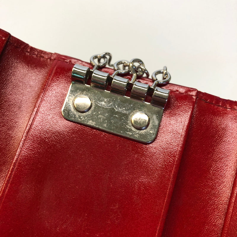【中古品】【メンズ/レディース】 Vivienne Westwood ヴィヴィアンウエストウッド 3518D752 4連キーケース レザー (ICH) 200-260906-AS-2-hon カラー：ブラック/レッド 万代Net店