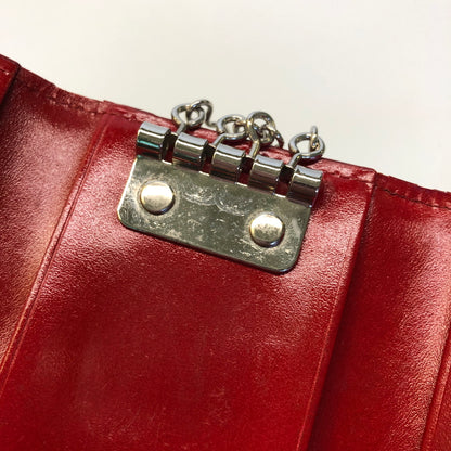 【中古品】【メンズ/レディース】 Vivienne Westwood ヴィヴィアンウエストウッド 3518D752 4連キーケース レザー (ICH) 200-260906-AS-2-hon カラー：ブラック/レッド 万代Net店