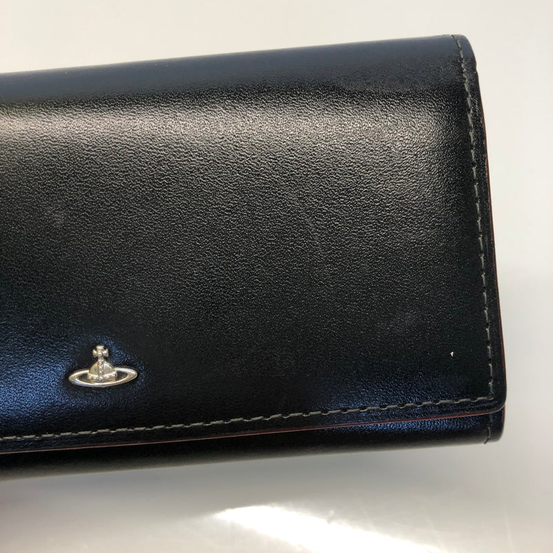 【中古品】【メンズ/レディース】 Vivienne Westwood ヴィヴィアンウエストウッド 3518D752 4連キーケース レザー (ICH) 200-260906-AS-2-hon カラー：ブラック/レッド 万代Net店