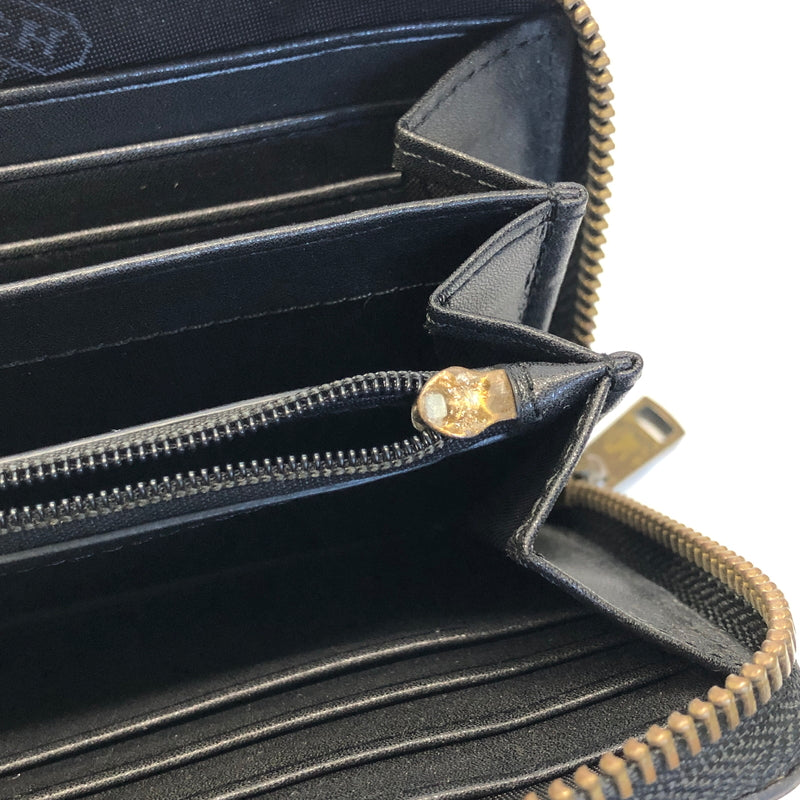 【現状渡し品】【メンズ/レディース】 COACH コーチ F74597 ラウンドファスナー 長財布 ロングウォレット (ICH) 200-260906-AS-3-hon カラー：ブラック 万代Net店