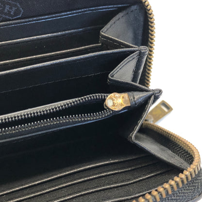 【現状渡し品】【メンズ/レディース】 COACH コーチ F74597 ラウンドファスナー 長財布 ロングウォレット (ICH) 200-260906-AS-3-hon カラー：ブラック 万代Net店