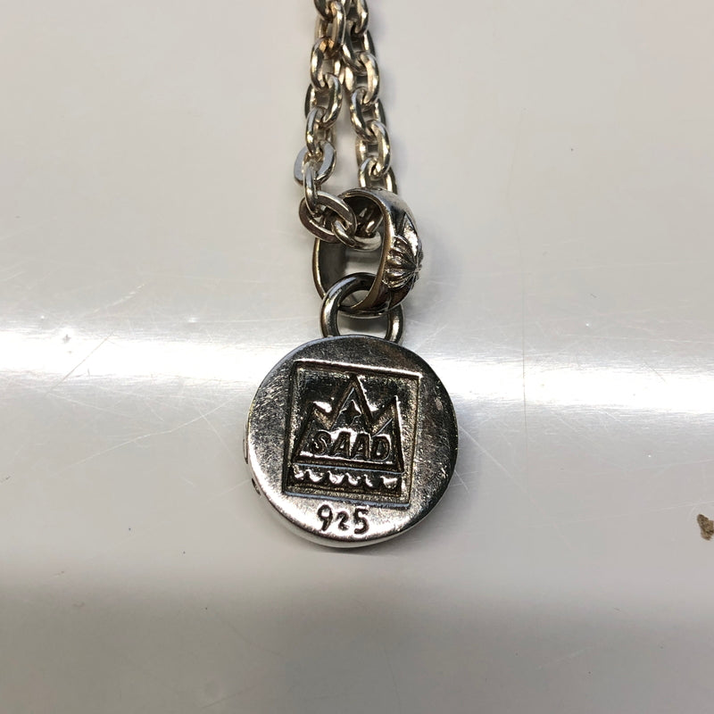 【中古品】【メンズ】 SAAD サード 太陽神 ネックレス SV925 アクセサリー (ICH) 191-260906-AS-5-hon カラー：シルバー 万代Net店