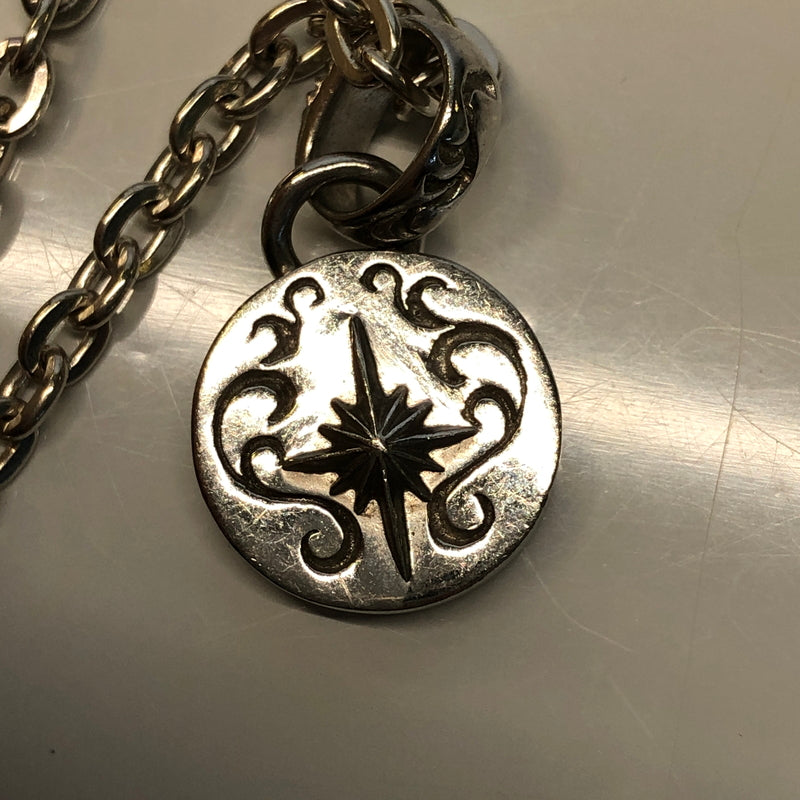 【中古品】【メンズ】 SAAD サード 太陽神 ネックレス SV925 アクセサリー (ICH) 191-260906-AS-5-hon カラー：シルバー 万代Net店