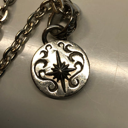 【中古品】【メンズ】 SAAD サード 太陽神 ネックレス SV925 アクセサリー (ICH) 191-260906-AS-5-hon カラー：シルバー 万代Net店