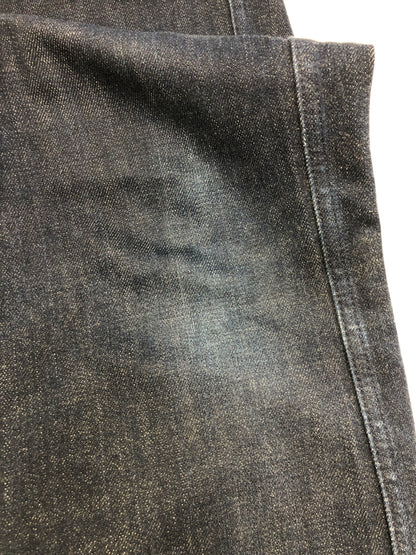 【中古品】【メンズ】 BLUCO ブルコ OL-027 馬革ラベル ボタンフライ デニムパンツ ボトムス (ICH) 156-260906-AS-8-hon サイズ：M カラー：インディゴ 万代Net店