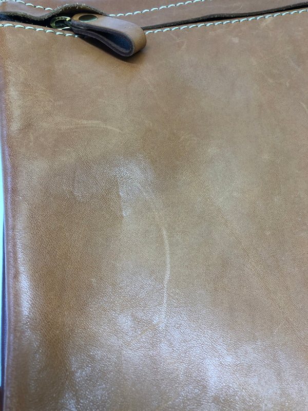 【中古品】【メンズ】 HERZ ヘルツ CK-125 リバーシブル ショルダーバッグ ワイドタイプ カバン (ICH) 188-260906-AS-10-hon カラー：キャメル 万代Net店
