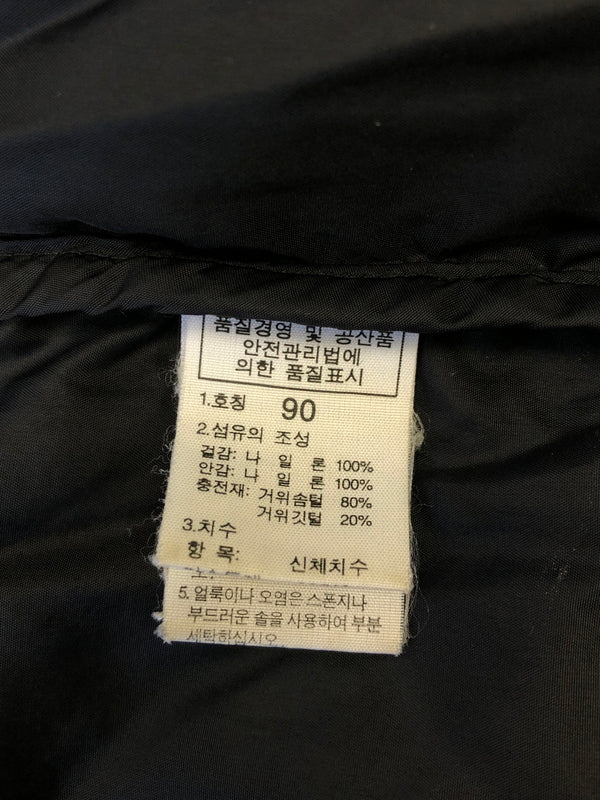 【現状渡し品】【メンズ】 THE NORTH FACE ザ・ノースフェイス NFD00A62 NUPTSE DOWN JACKET ヌプシ ダウンジャケット アウター 韓国規格 (ICH) 142-260906-AS-9-hon サイズ：90 カラー：ブラック/グレー 万代Net店
