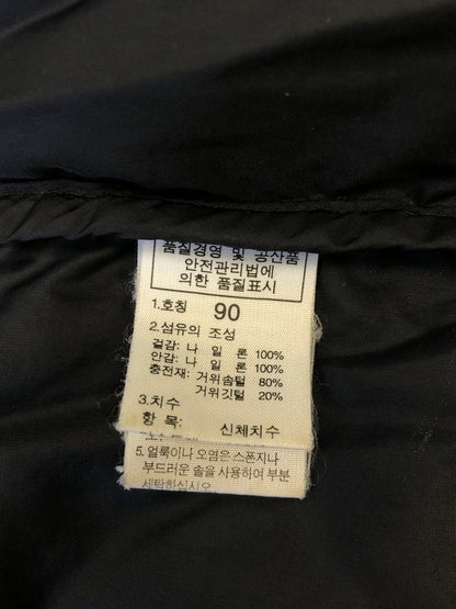 【現状渡し品】【メンズ】 THE NORTH FACE ザ・ノースフェイス NFD00A62 NUPTSE DOWN JACKET ヌプシ ダウンジャケット アウター 韓国規格 (ICH) 142-260906-AS-9-hon サイズ：90 カラー：ブラック/グレー 万代Net店