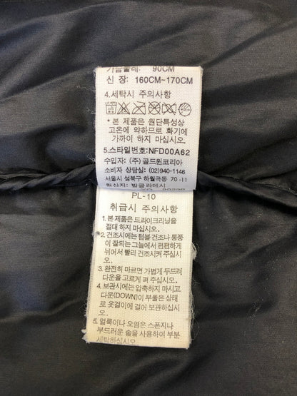 【現状渡し品】【メンズ】 THE NORTH FACE ザ・ノースフェイス NFD00A62 NUPTSE DOWN JACKET ヌプシ ダウンジャケット アウター 韓国規格 (ICH) 142-260906-AS-9-hon サイズ：90 カラー：ブラック/グレー 万代Net店