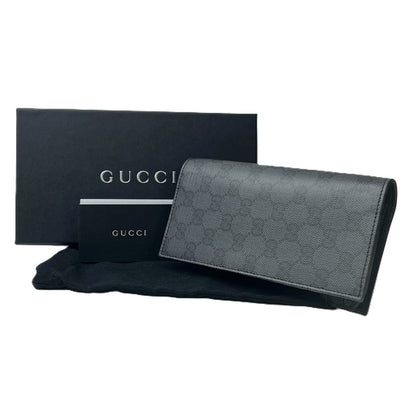 【中古美品】【レディース】 GUCCI グッチ GG キャンバス ロングウォレット 長財布 ブラック 876441 181-260904-SS-01-ichh 万代Net店