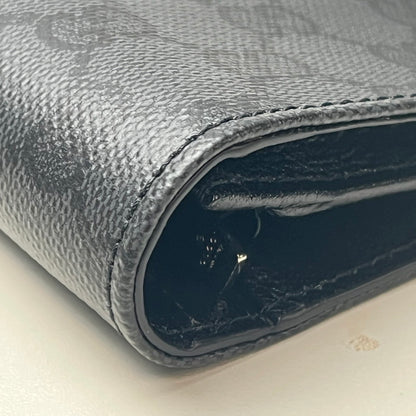 【中古美品】【レディース】 GUCCI グッチ GG キャンバス ロングウォレット 長財布 ブラック 876441 181-260904-SS-01-ichh 万代Net店