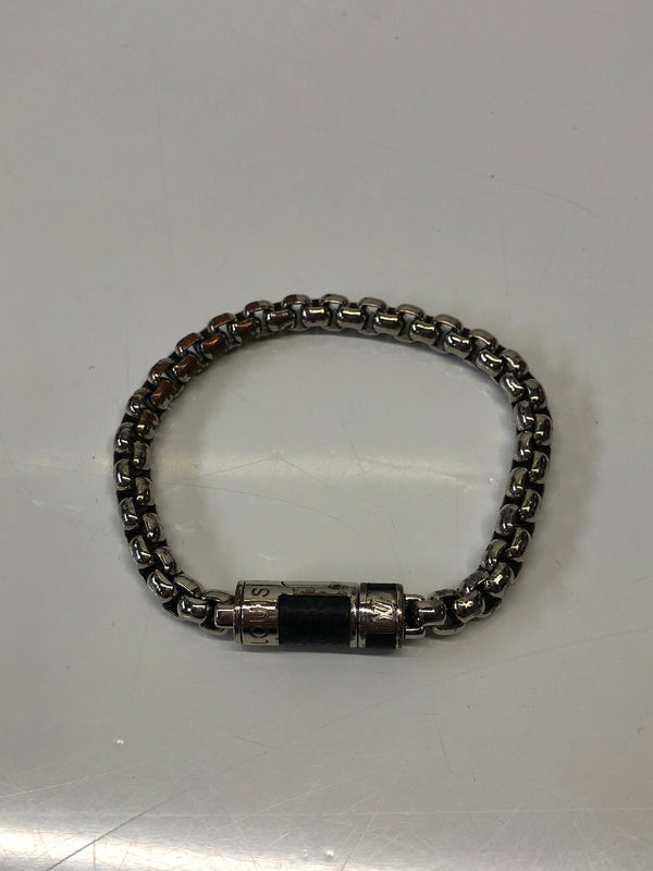 【現状渡し品】【メンズ】 LOUIS VUITTON ルイヴィトン M62592 チェーン モノグラム エクリプス ブレスレット アクセサリー (ICH) 179-260912-AS-3-hon カラー：シルバー 万代Net店