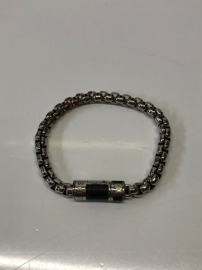 【現状渡し品】【メンズ】 LOUIS VUITTON ルイヴィトン M62592 チェーン モノグラム エクリプス ブレスレット アクセサリー (ICH) 179-260912-AS-3-hon カラー：シルバー 万代Net店