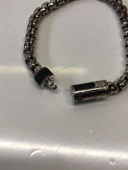 【現状渡し品】【メンズ】 LOUIS VUITTON ルイヴィトン M62592 チェーン モノグラム エクリプス ブレスレット アクセサリー (ICH) 179-260912-AS-3-hon カラー：シルバー 万代Net店