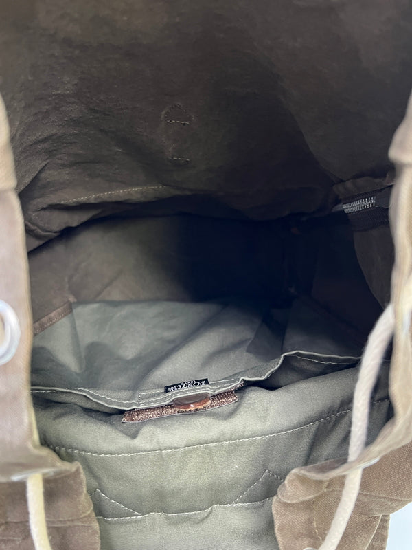 【中古品】【メンズ/レディース】 PORTER ポーター BRIDGE RUCKSACK(S) 193-04064 17L ブリッジ リュック デイパック 吉田カバン (ICH) 188-261004-AS-3-hon カラー：ベージュ 万代Net店