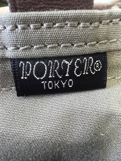 【中古品】【メンズ/レディース】 PORTER ポーター BRIDGE RUCKSACK(S) 193-04064 17L ブリッジ リュック デイパック 吉田カバン (ICH) 188-261004-AS-3-hon カラー：ベージュ 万代Net店