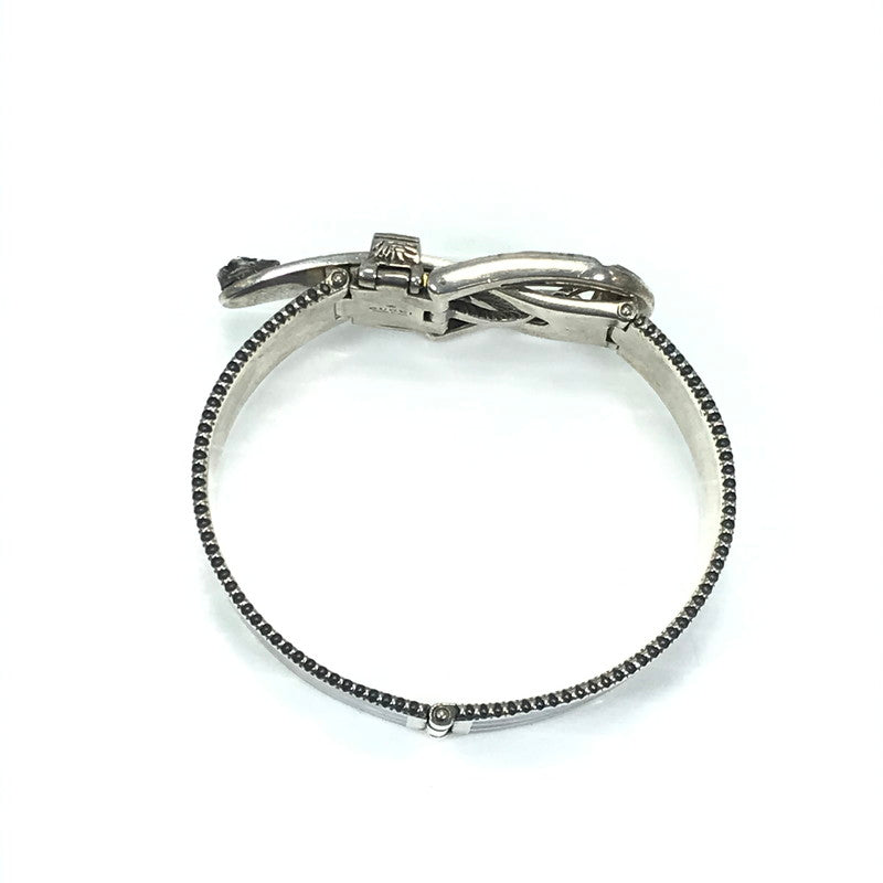 【現状渡し品】【メンズ】 GUCCI グッチ TYGER ENAMEL WEB STRIPE BUCKLE BRACELET タイガー エナメル ウェブ ストライプ バックル ブレスレット アクセサリー 182-260621-na-01-tagh カラー：マルチカラー 万代Net店