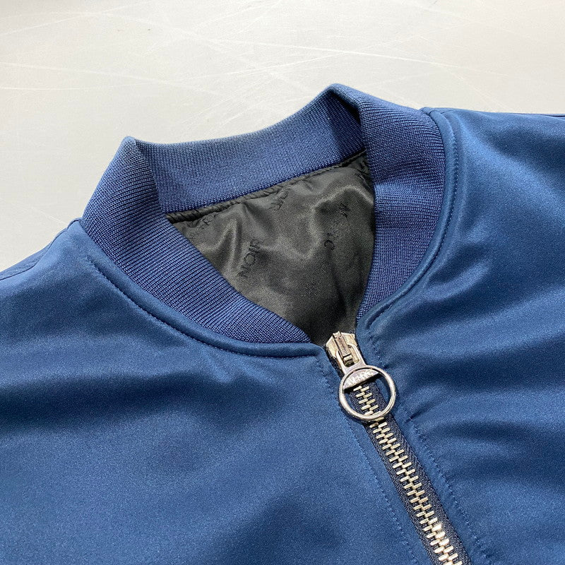 【中古品】【メンズ】 M+RC NOIR マルシェノア MA-1 BOMBER JACKET エムエーワン ボンバー ジャケット アウター 142-260624-cs-01-izu サイズ：L カラー：ブルー 万代Net店