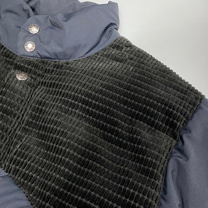 【中古品】【メンズ】 A BATHING APE アベイシングエイプ ELBOW PATCH SWITCHING WESTERN DOWN JACKET エルボー パッチ スイッチング ウエスタン ダウン ジャケット アウター 142-260624-cs-19-izu サイズ：L カラー：ブラック 万代Net店