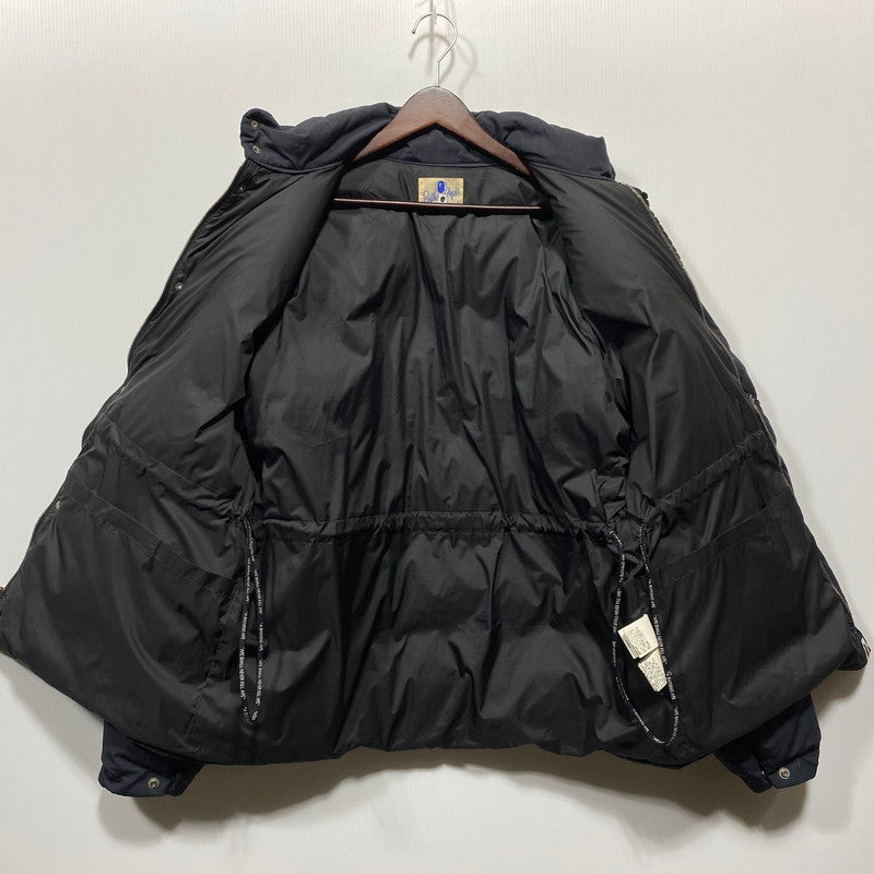 【中古品】【メンズ】 A BATHING APE アベイシングエイプ ELBOW PATCH SWITCHING WESTERN DOWN JACKET エルボー パッチ スイッチング ウエスタン ダウン ジャケット アウター 142-260624-cs-19-izu サイズ：L カラー：ブラック 万代Net店
