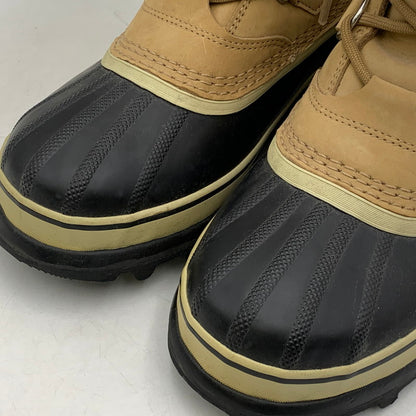 【中古品】【レディース】 SOREL ソレル NL1005-280 CARIBOU WATER PROOF カリブー ウォータープルーフ ブーツ シューズ 靴 167-260612-ya-14-izu サイズ：24.5cm カラー：ベージュ 万代Net店