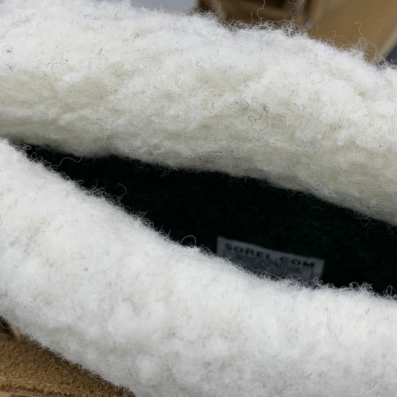 【中古品】【レディース】 SOREL ソレル NL1005-280 CARIBOU WATER PROOF カリブー ウォータープルーフ ブーツ シューズ 靴 167-260612-ya-14-izu サイズ：24.5cm カラー：ベージュ 万代Net店