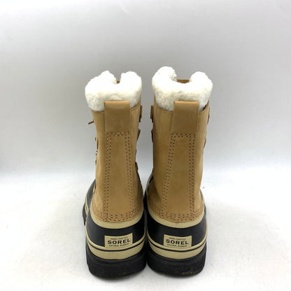 【中古品】【レディース】 SOREL ソレル NL1005-280 CARIBOU WATER PROOF カリブー ウォータープルーフ ブーツ シューズ 靴 167-260612-ya-14-izu サイズ：24.5cm カラー：ベージュ 万代Net店