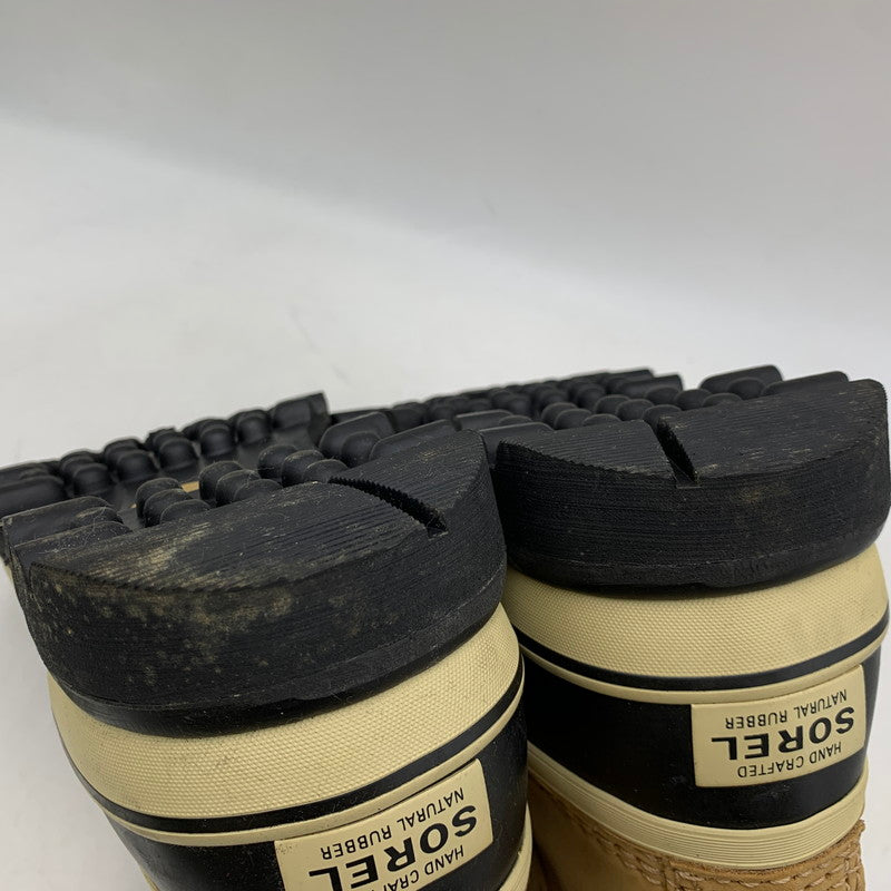 【中古品】【レディース】 SOREL ソレル NL1005-280 CARIBOU WATER PROOF カリブー ウォータープルーフ ブーツ シューズ 靴 167-260612-ya-14-izu サイズ：24.5cm カラー：ベージュ 万代Net店