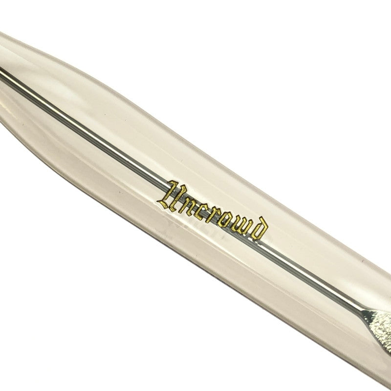 【中古品】【メンズ】 UNCROWD アンクラウド BASSARA UC-012 バサラ サングラス アイウェア アクセサリー 203-260717-rt-22-tagh サイズ：表記無し カラー：クリア 万代Net店